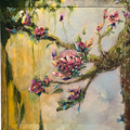 Tropical Light by Ziva Sanchez

Colorful floral arrangement with a butterfly on a textured background
